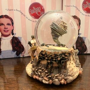San Francisco Music Company Wizard of Oz Snow Globe with Tornado Scene